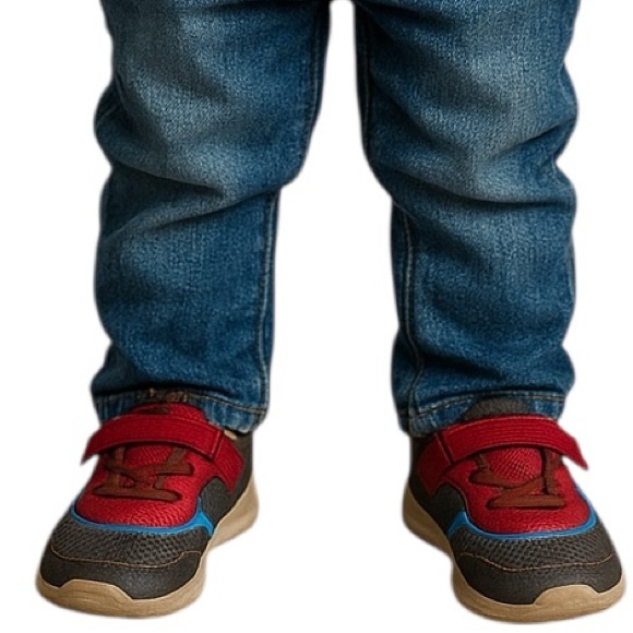 Stride Rite Other - Stride Rite Boys Red Gray Sneakers Size 13M